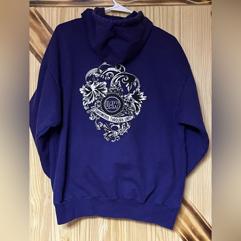 Union Line USA Made Hoodie Purple M
